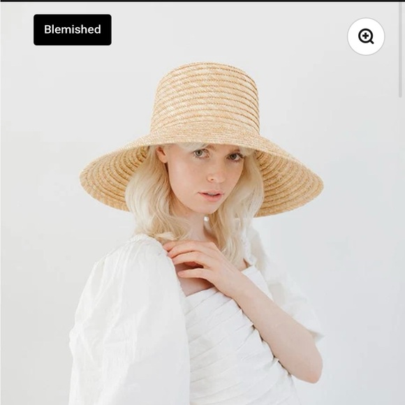 NWT ✅GIGI PIP JOLIE BOATER - NATURAL - Picture 1 of 11